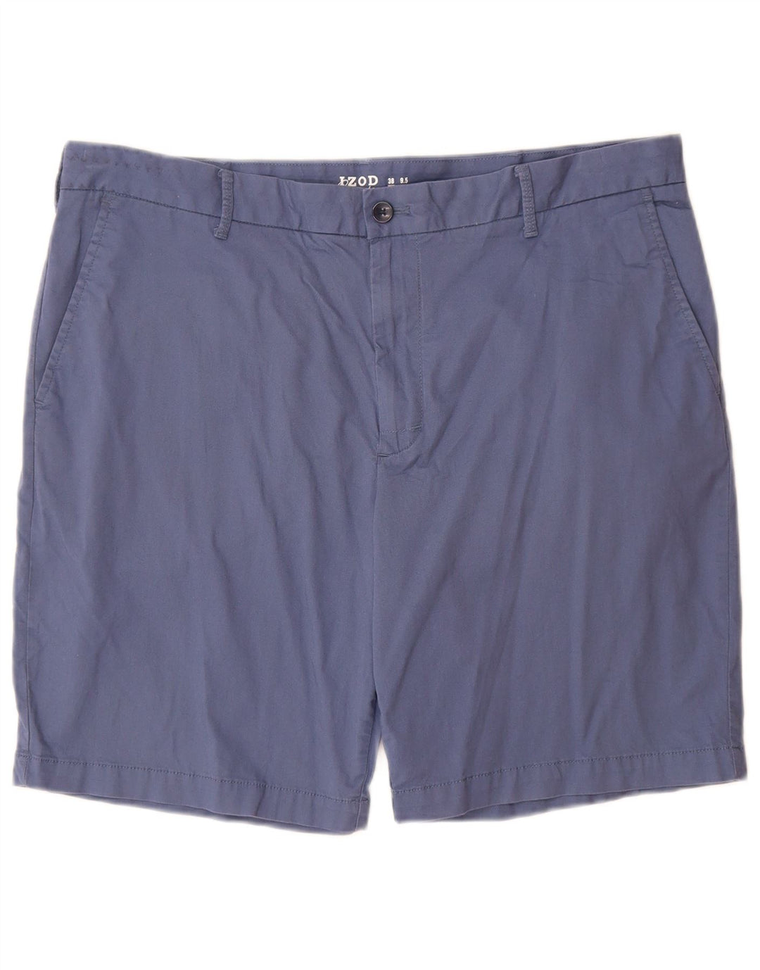 Shorts chino masculino IZOD água salgada W38 XL algodão azul
