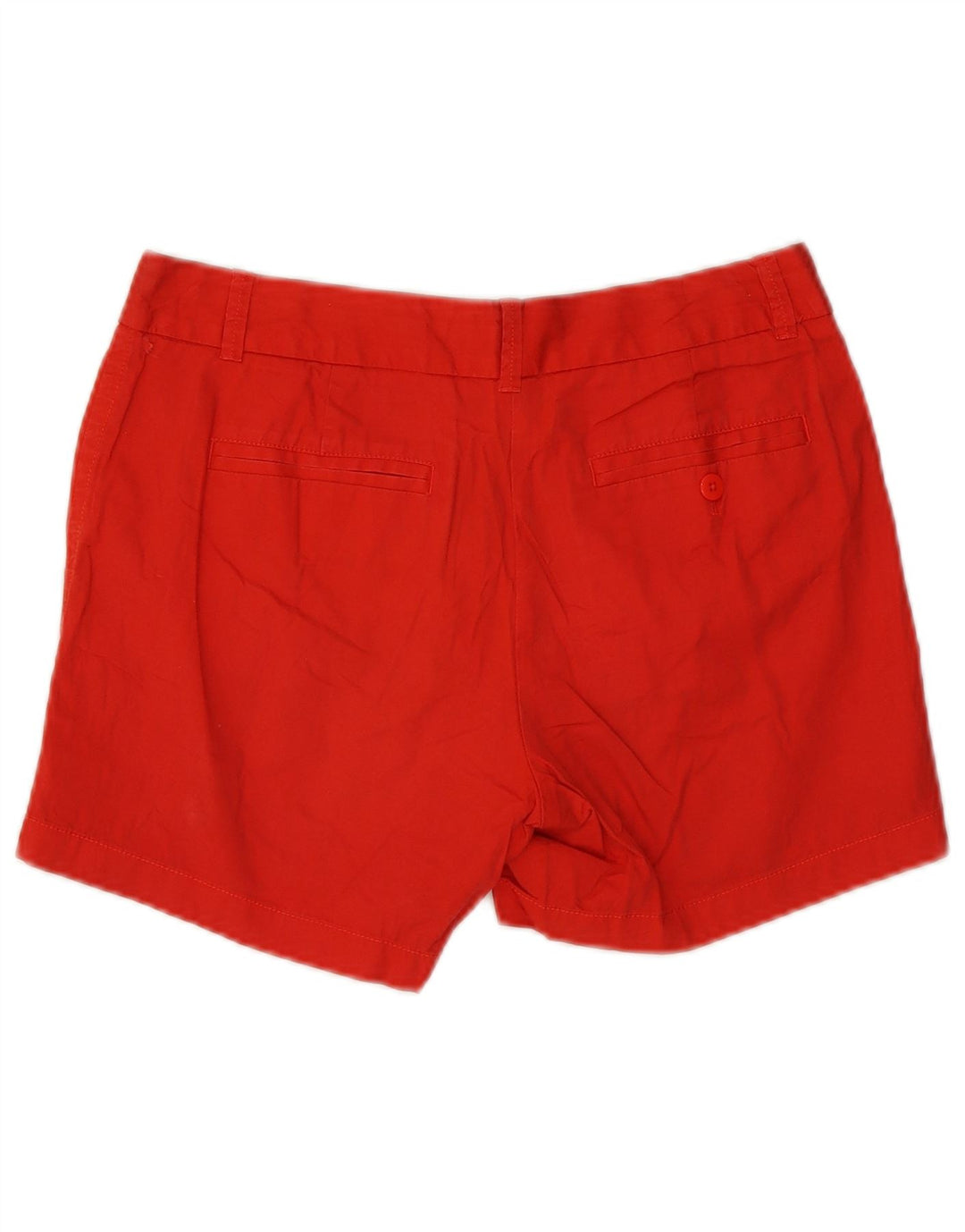 J. Crew Shorts Chino Feminino US 4 Pequeno W30 Algodão Vermelho