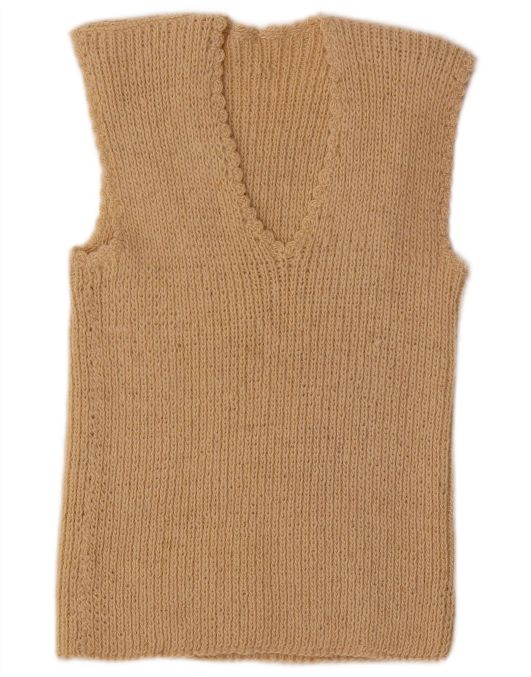 Regata feminina VINTAGE com colete UK 12 médio bege