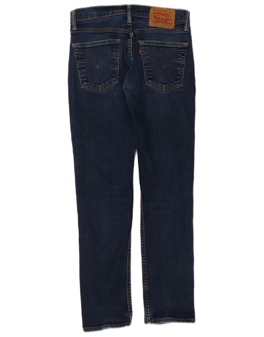 LEVI'S Feminino 511 Slim Jeans W32 L29 Azul Algodão