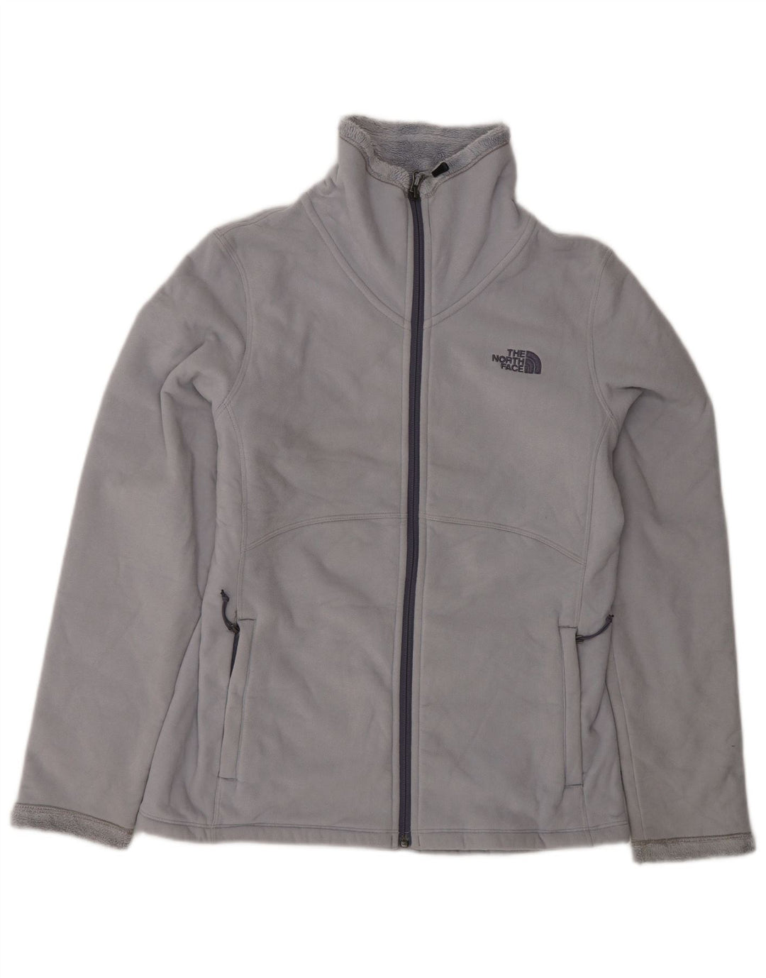 Jaqueta de lã feminina THE NORTH FACE UK 14 poliéster cinza médio