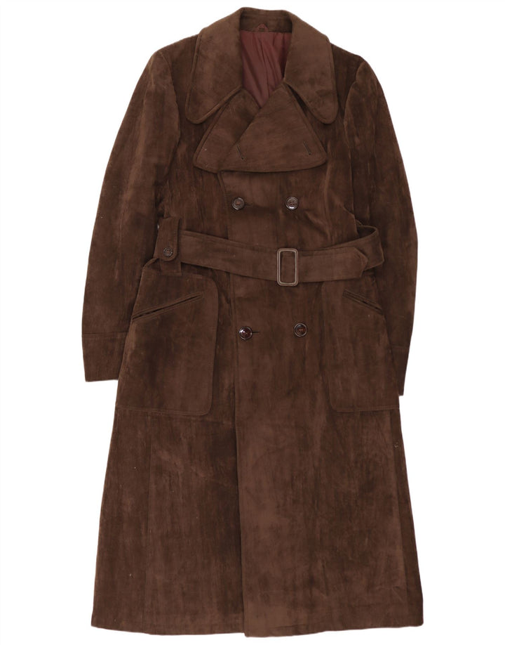 Capa de chuva masculina Eton IT 48 marrom médio