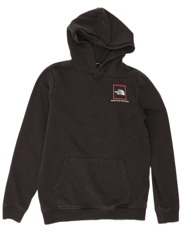 Jumper com capuz gráfico The North Face Boys 15-16 anos 2XL algodão preto