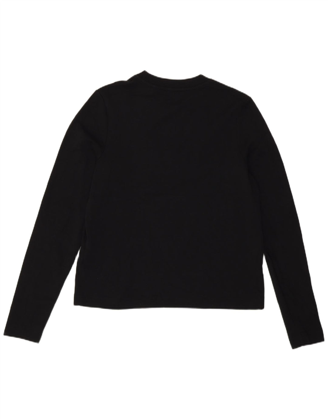 Cos Womens Top Manga Longa UK 12 Médio Preto