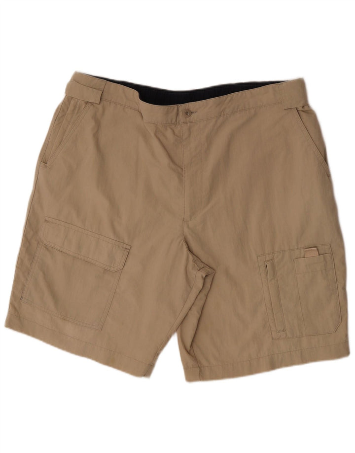 Shorts cargo masculino Marks & Spencer W38 XL algodão bege