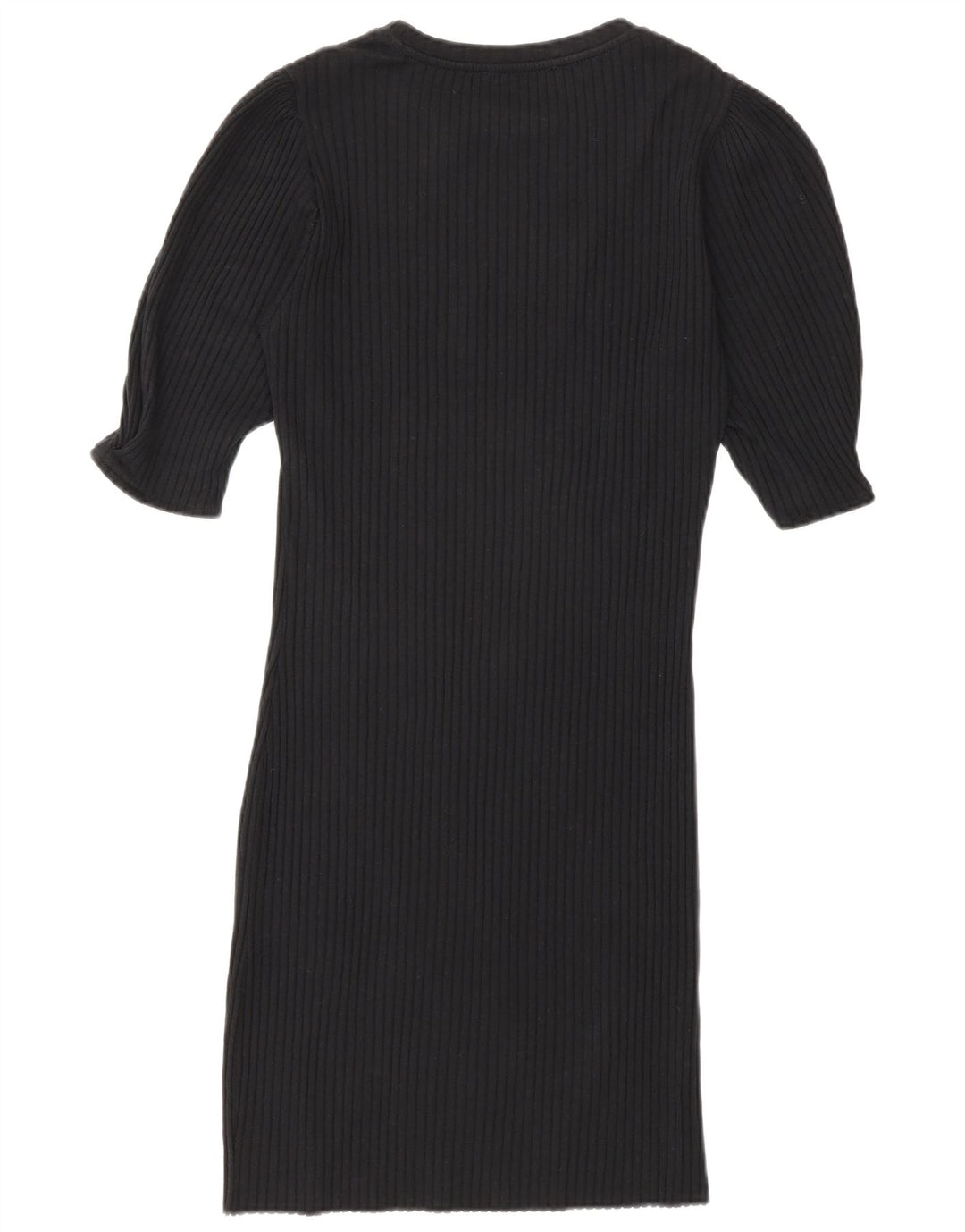 Vestido Bodycon feminino Zara Reino Unido 14 grande preto
