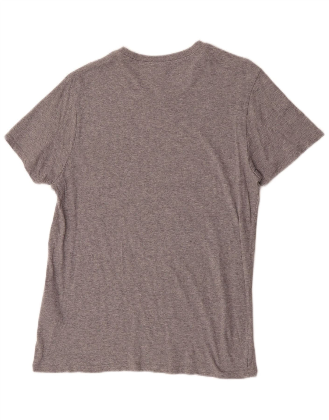 Camiseta gráfica masculina Levi's Top algodão manchado cinza médio