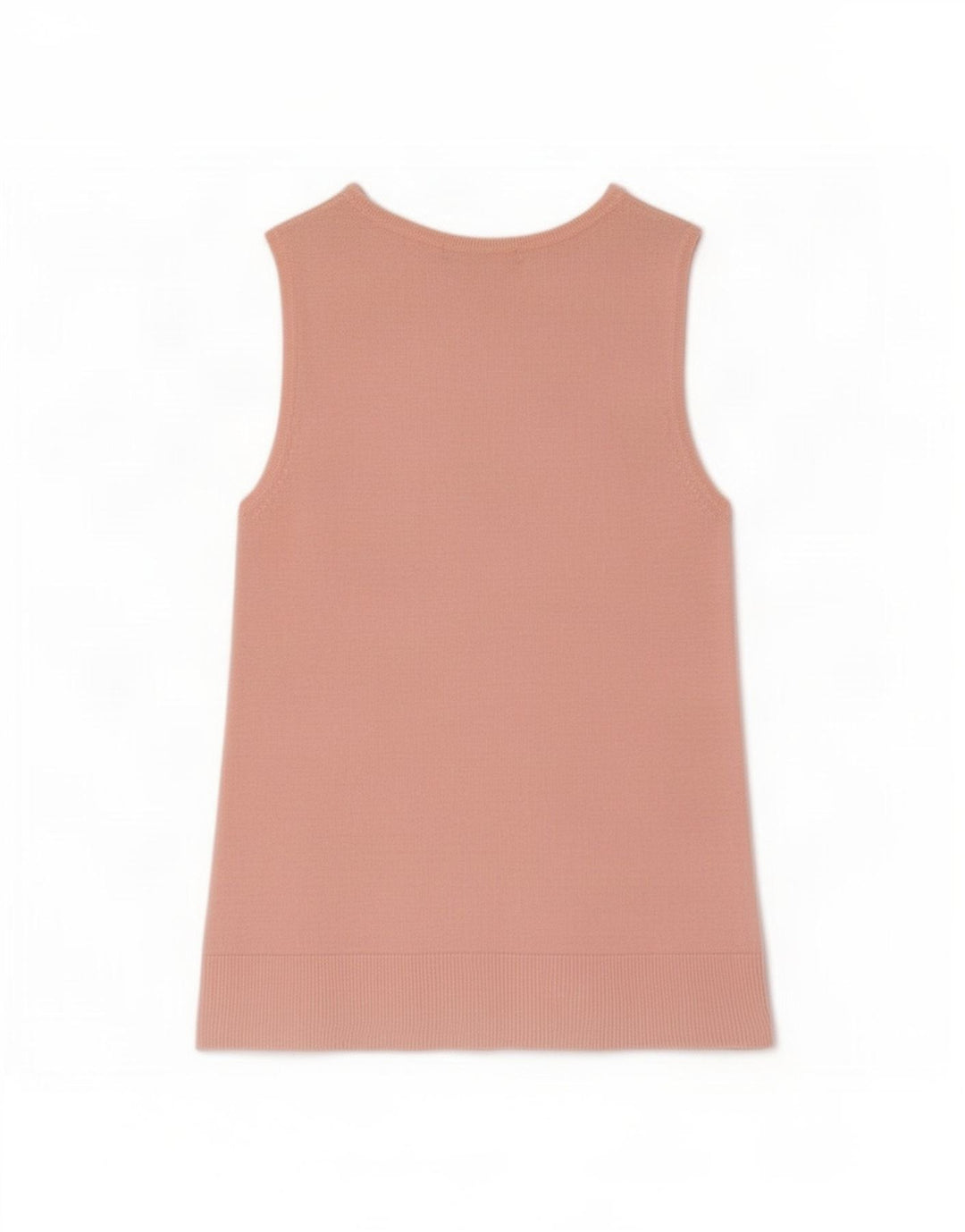 Colete feminino Marks & Spencer UK 12 viscose rosa médio