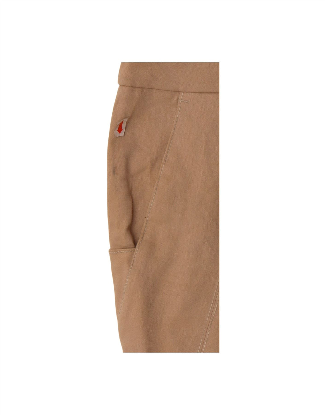Saia lápis feminina AUTHENTIC UK 18 XL W36 algodão bege