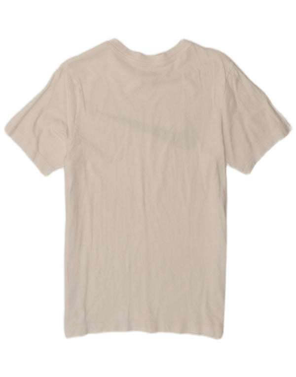 Camiseta Nike masculina gráfica top pequeno branco