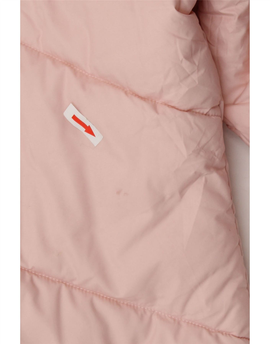 Jaqueta acolchoada com capuz feminina Puma UK 14 poliéster rosa médio