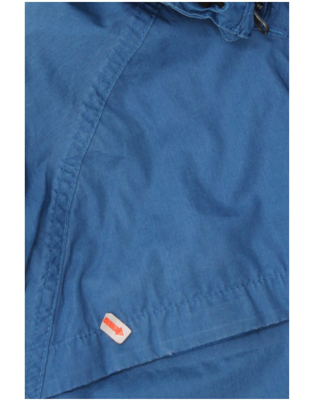 Jaqueta corta-vento masculina com capuz TIMBERLAND UK 36 poliéster azul pequeno