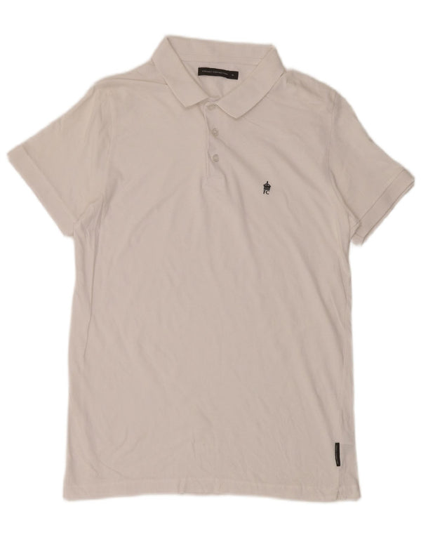 Camisa polo masculina French Connection XL algodão branco