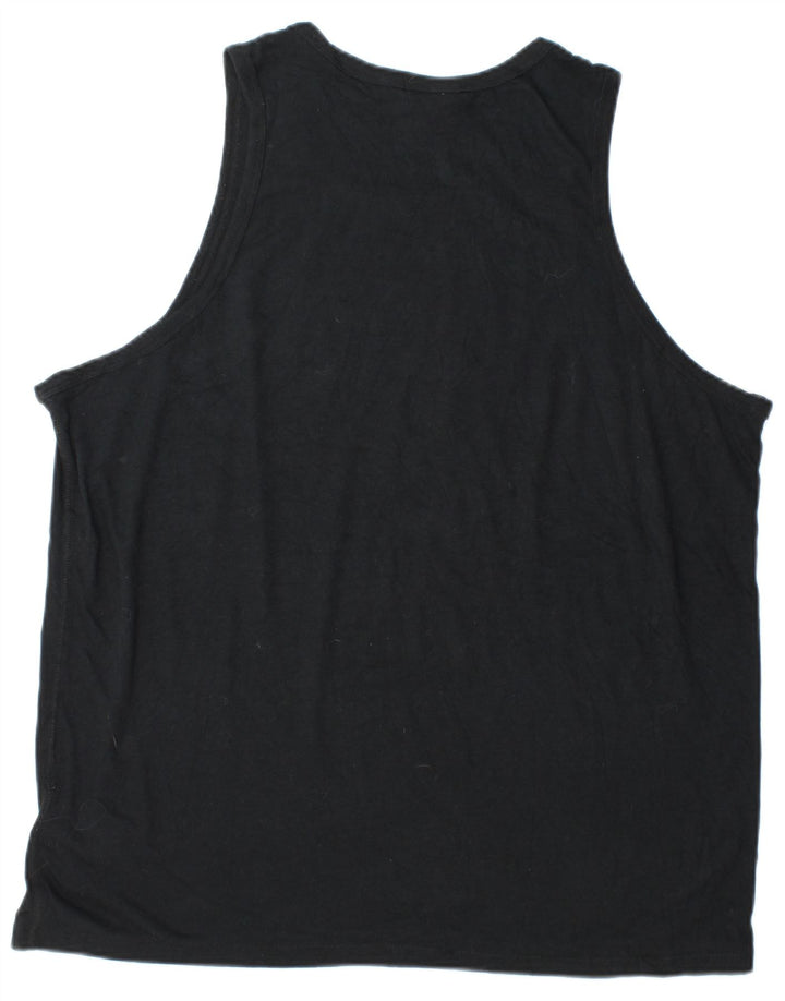 NIKE Masculino Graphic Vest Top XL Preto Poliéster