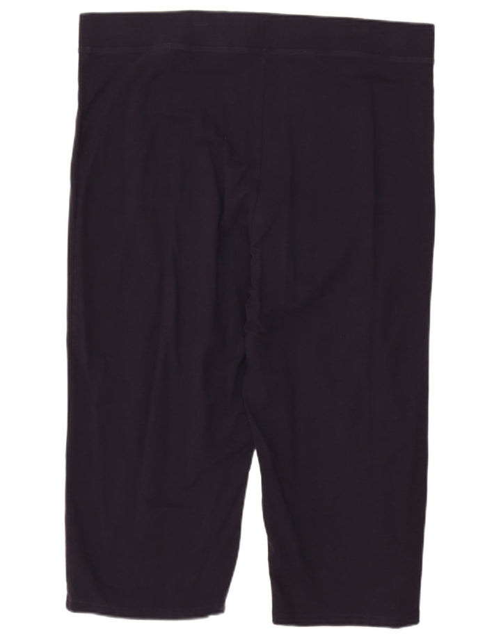 Calça capri feminina MARKS & SPENCER UK 20 2XL azul marinho