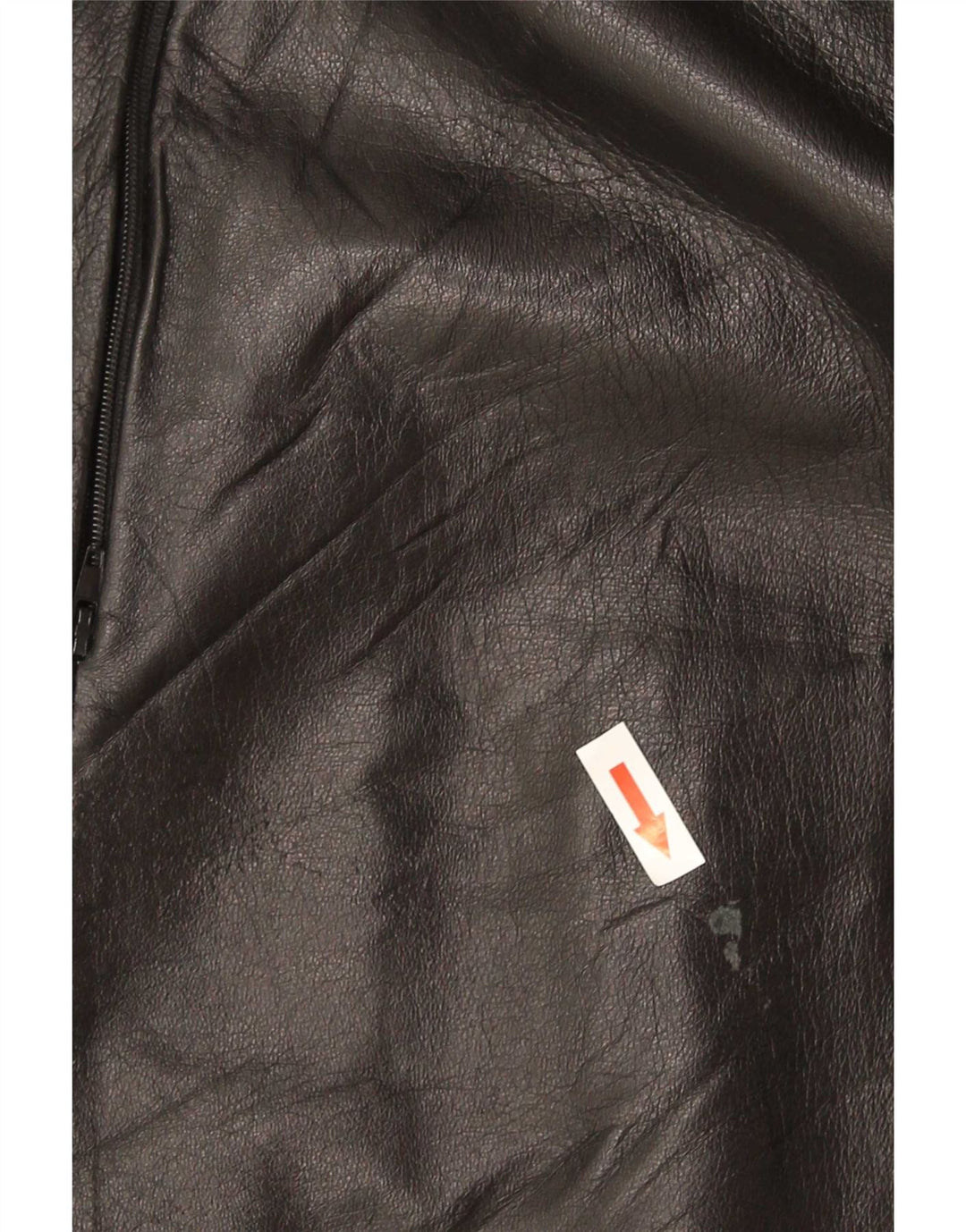 Jaqueta lendária 1957 casaco de couro feminino IT 50 XL preto