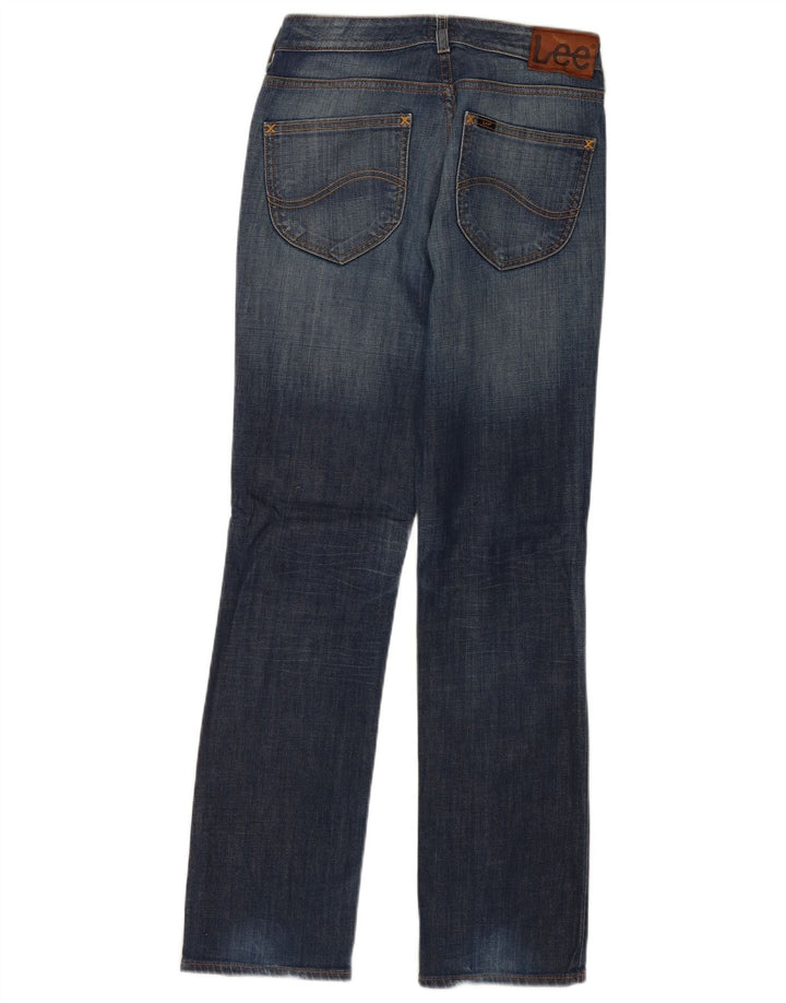 Lee Mens Marion Straight Jeans W30 L31 Azul Algodão