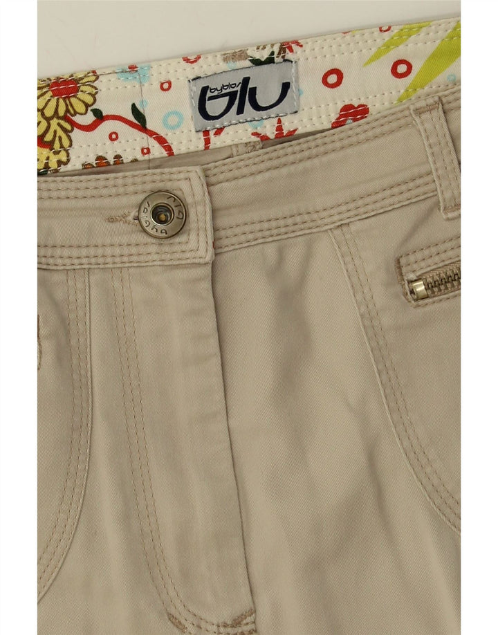 BYBLOS Womens Straight Skirt W30 Medium Beige Vintage Byblos and Second-Hand Byblos from Messina Hembry 