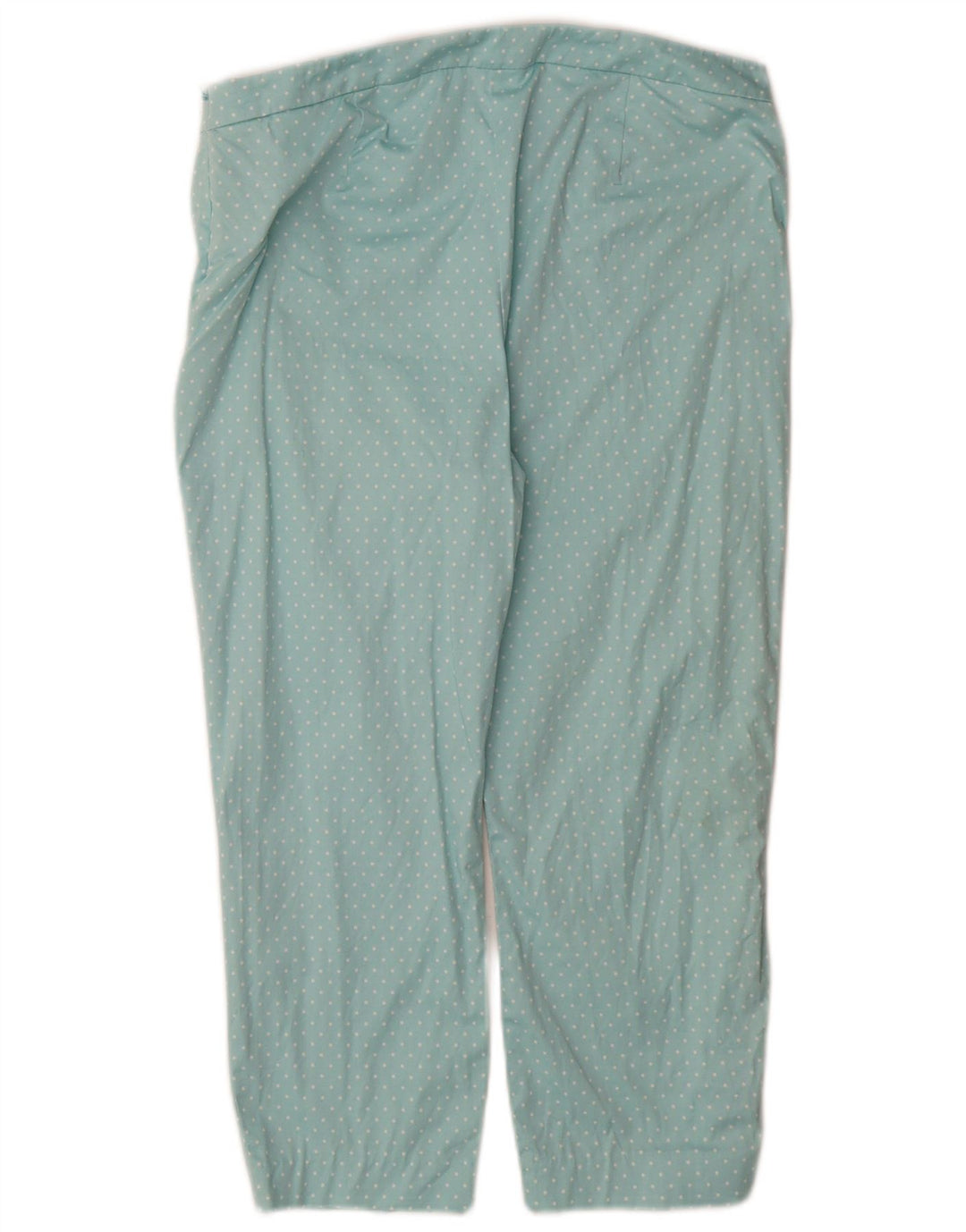 Calça capri feminina Marks & Spencer UK 14 médio W32 L22 turquesa