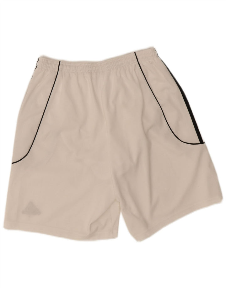 Adidas Mens Climalite Sport Shorts Grande Poliéster Branco
