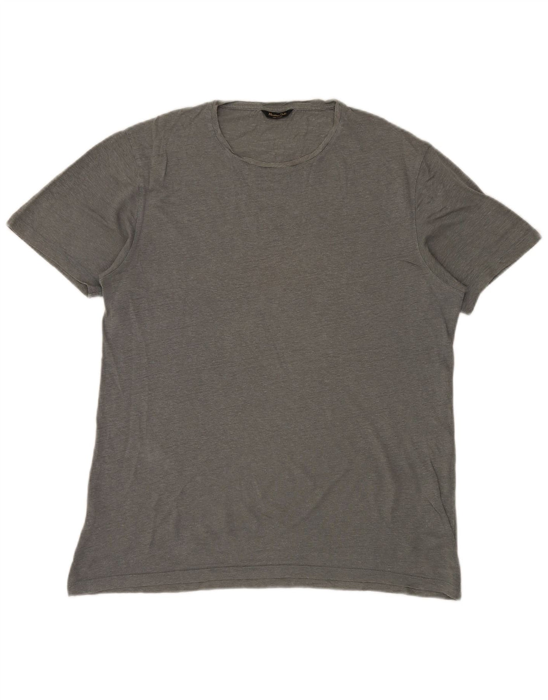 Camiseta masculina MASSIMO DUTTI XL cinza