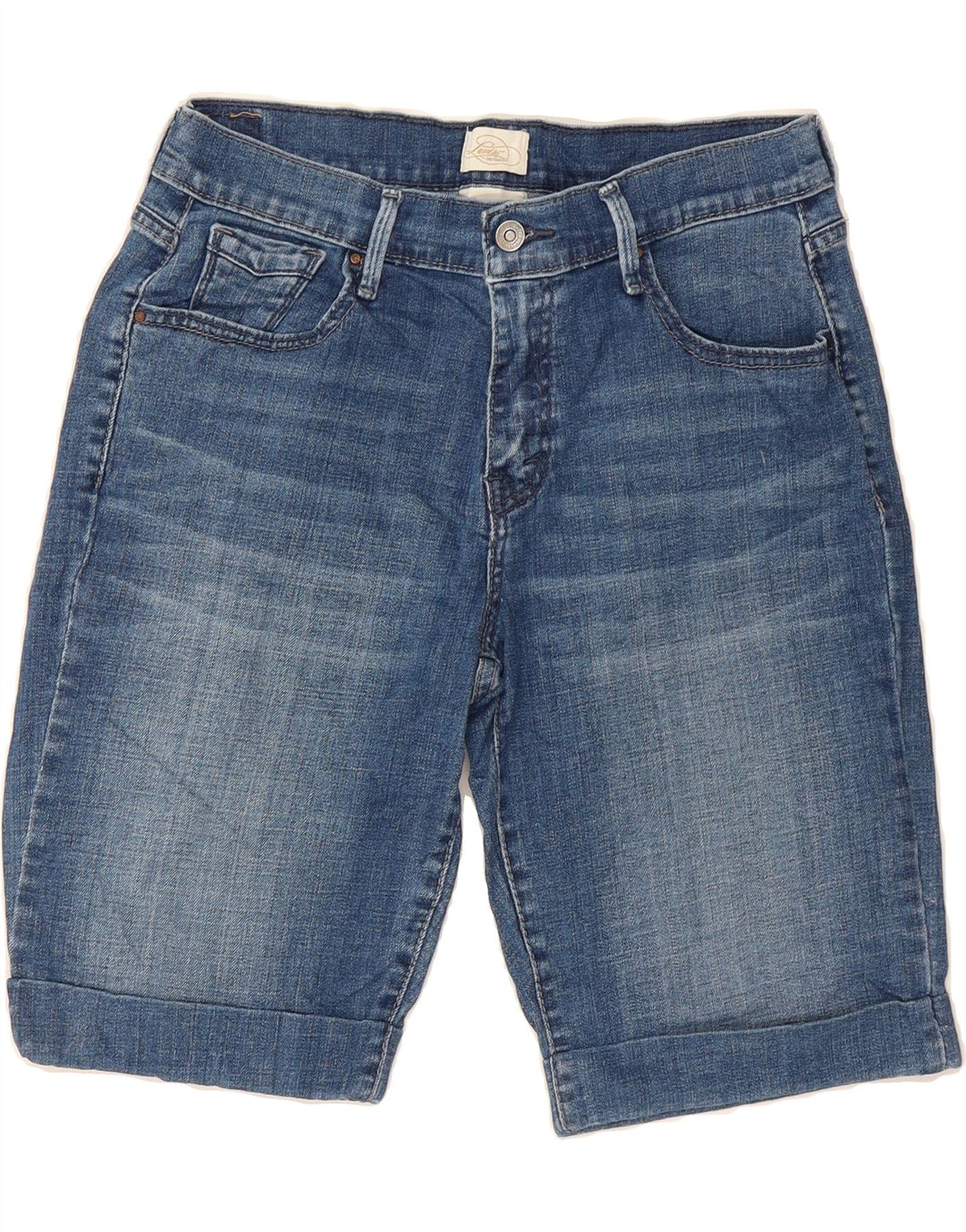 LEVI'S Womens Denim Shorts US 10 Large W32  Blue Cotton Vintage Levi's and Second-Hand Levi's from Messina Hembry 