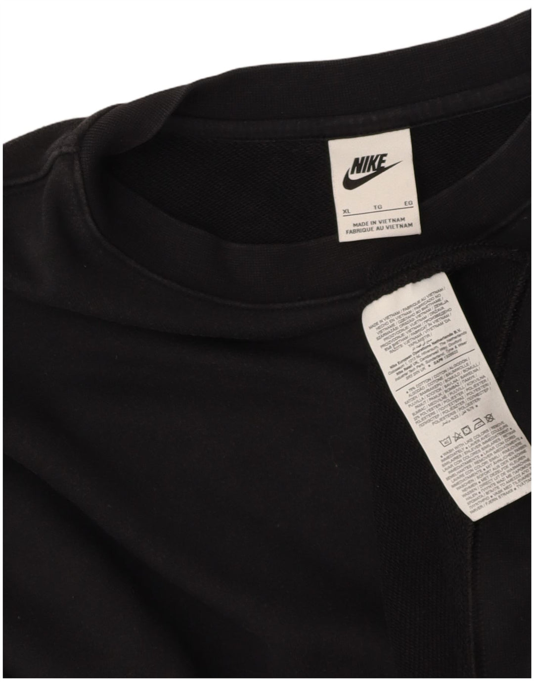 Moletom masculino NIKE Jumper XL preto algodão