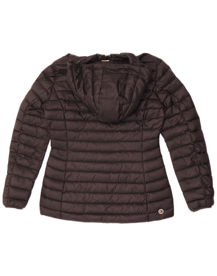 Jaqueta acolchoada com capuz feminino Colmar IT 46 grande poliamida preta