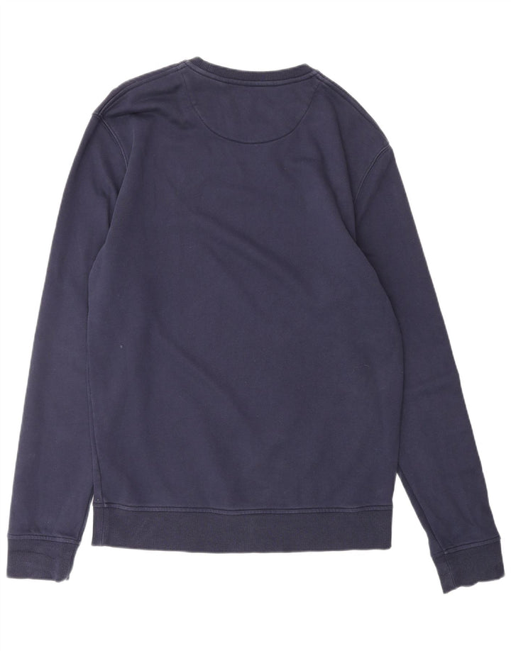 LYLE & SCOTT moletom masculino jumper médio azul marinho