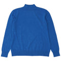 Suéter feminino CASAMIA com gola tartaruga Reino Unido 16 grande viscose azul
