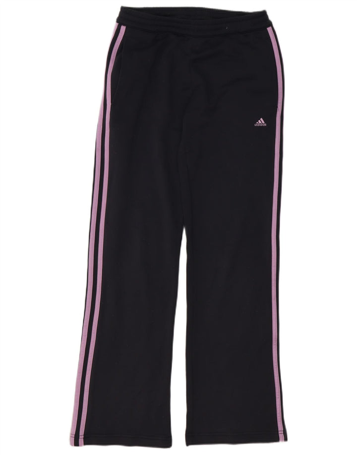 Calça de treino feminina ADIDAS UK 8 pequena cinza poliéster