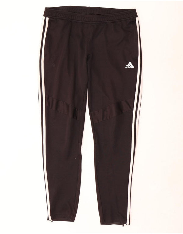 Calça Adidas Climacool Feminina UK 16/18 Grande Poliéster Preto
