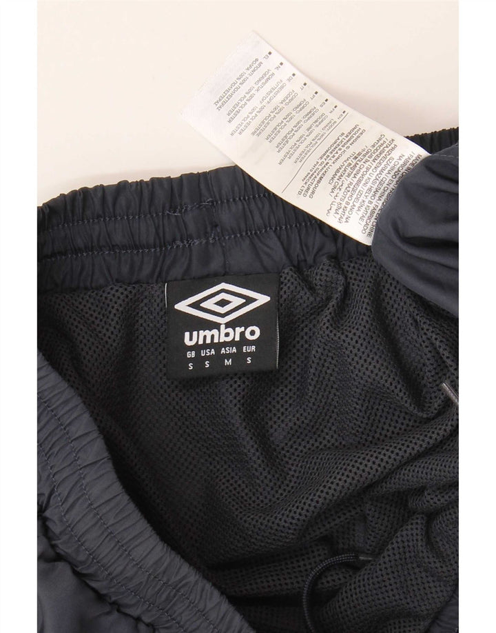 Shorts esportivos masculinos Umbro pequenos poliéster azul marinho