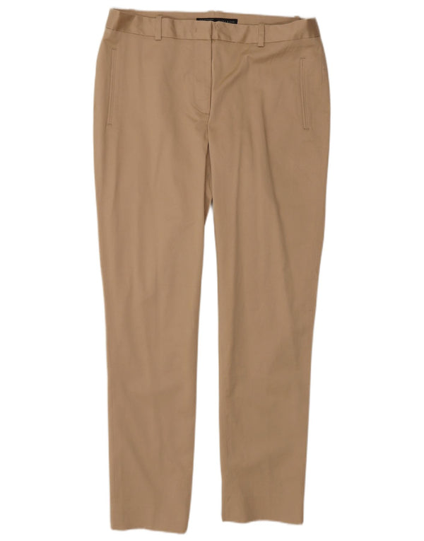 Zara Calça Chino Feminina Skinny EU 40 Médio W30 L27 Bege