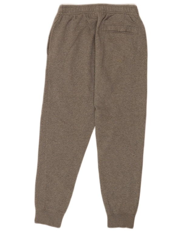 Calça de treino masculina Nike Joggers pequeno cinza manchado de algodão