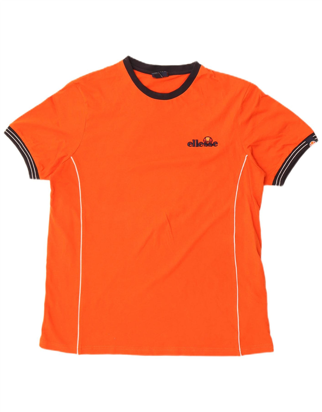 Camiseta masculina Ellesse Top grande de algodão laranja