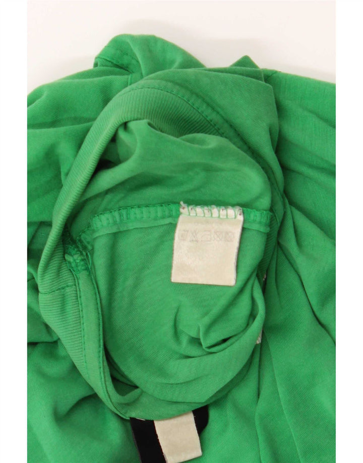 Camiseta masculina gráfica Umbro Top médio algodão verde