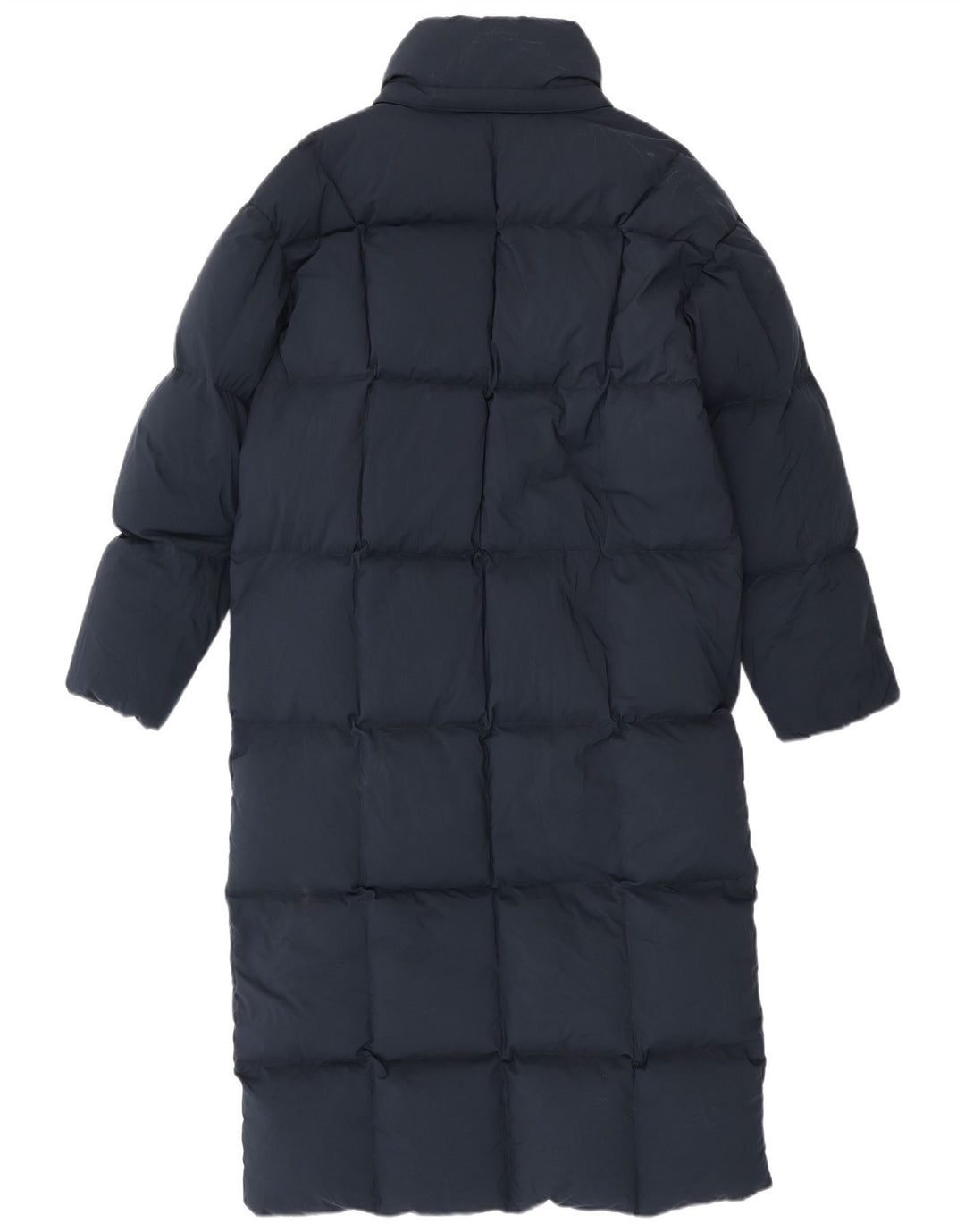 Casaco acolchoado oversized feminino Tommy Hilfiger Reino Unido 10 pequeno azul marinho poliéster