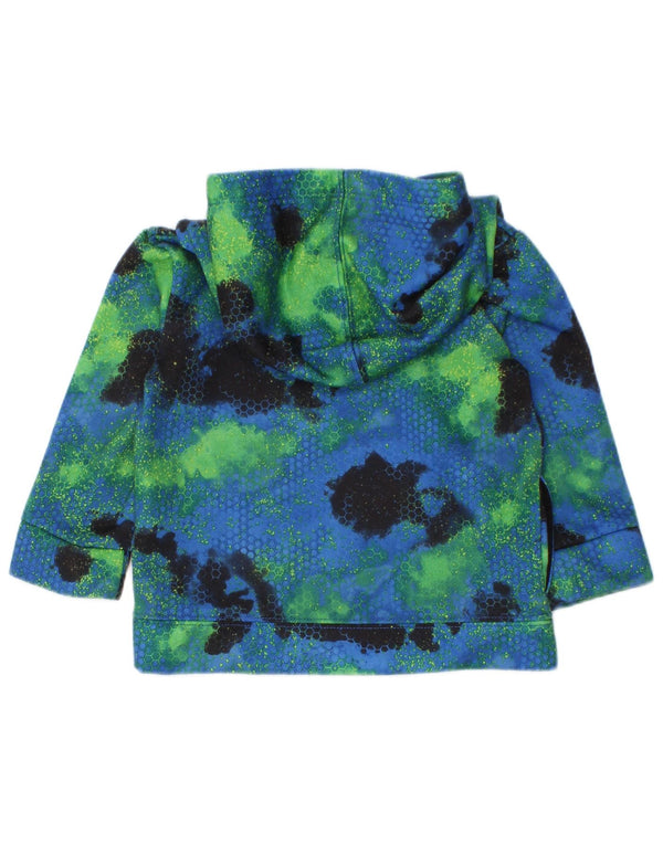 Suéter com capuz gráfico Nike Baby Boys 12-18 meses tie-dye multicolorido