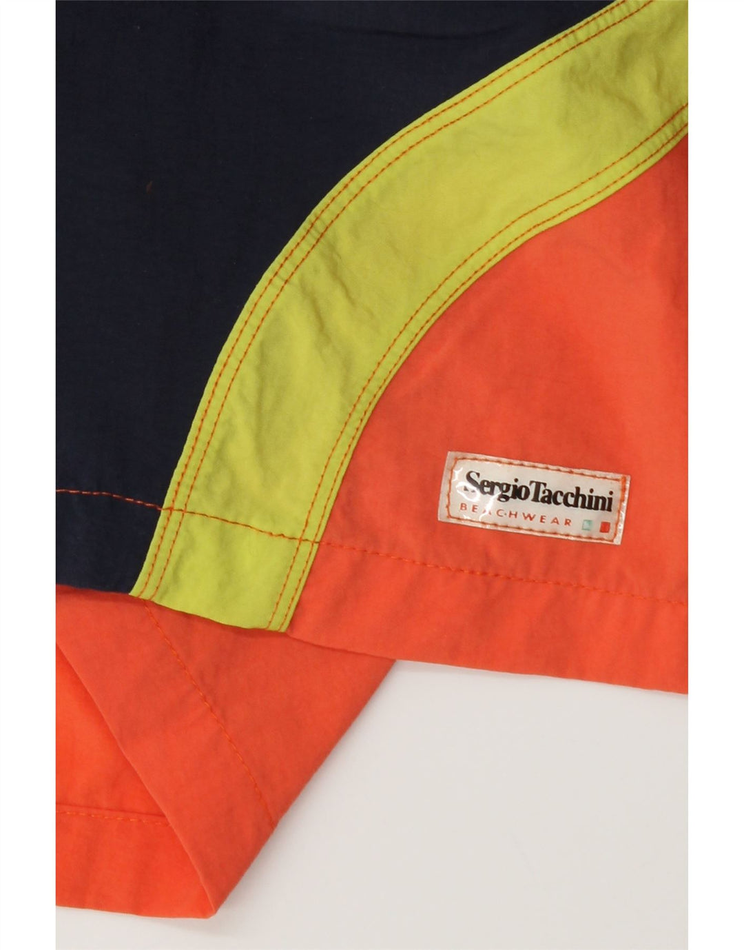 Shorts de natação masculino Sergio Tacchini 2XL Colorblock multicolorido