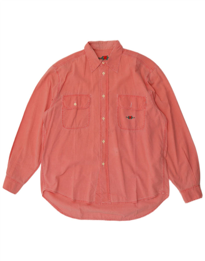 Camisa masculina EL CHARRO grande rosa