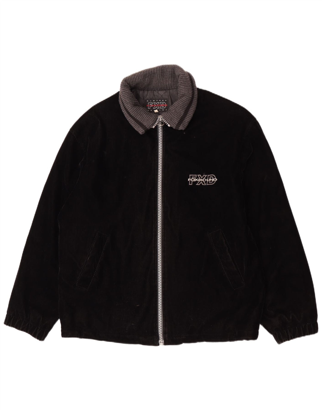 Jaqueta de veludo Foxhound masculina UK 38 média preta