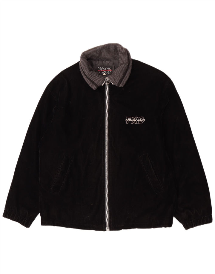 Jaqueta de veludo Foxhound masculina UK 38 média preta