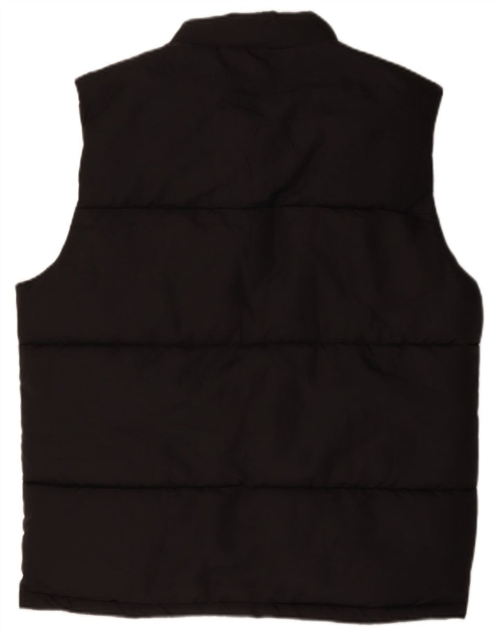 Colete acolchoado masculino Jack & Jones UK 42 XL preto poliéster