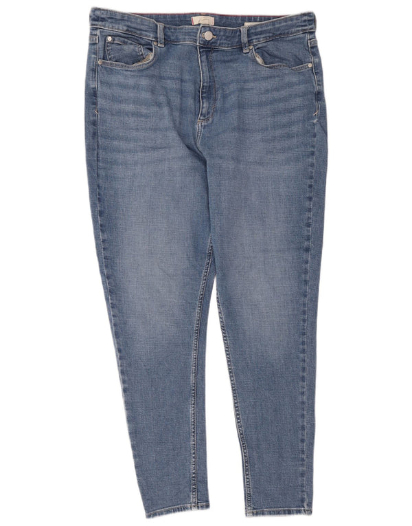 Joules Jeans Skinny Feminino Reino Unido 18 XL W38 L28 Azul
