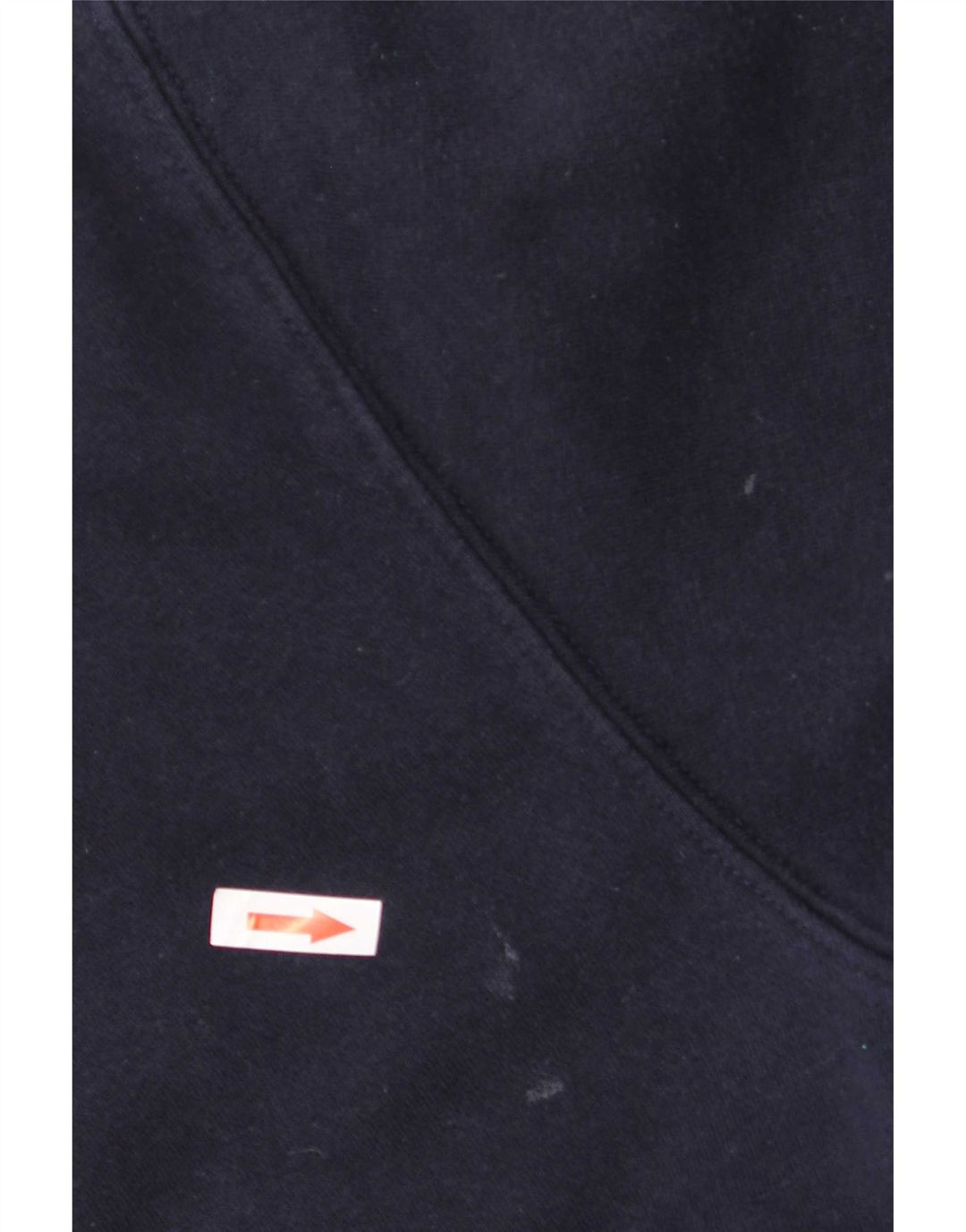 Fila Mens Graphic Hoodie Jumper Médio Algodão Azul Marinho