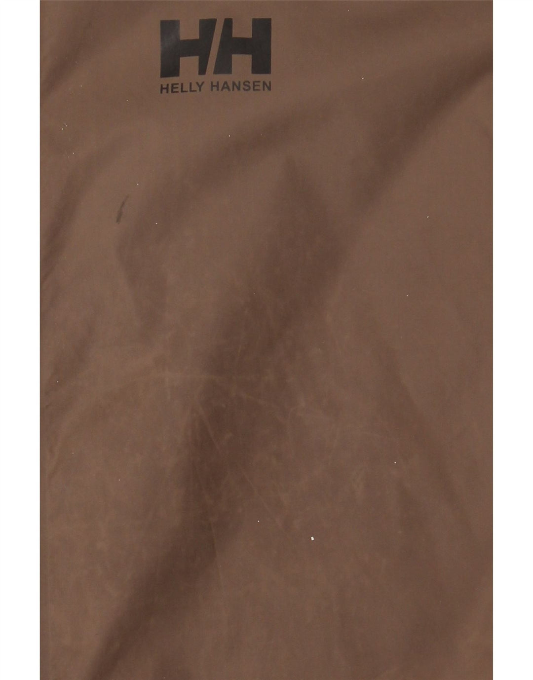 Jaqueta de chuva masculina Helly Hansen com capuz UK 40 grande poliamida bege
