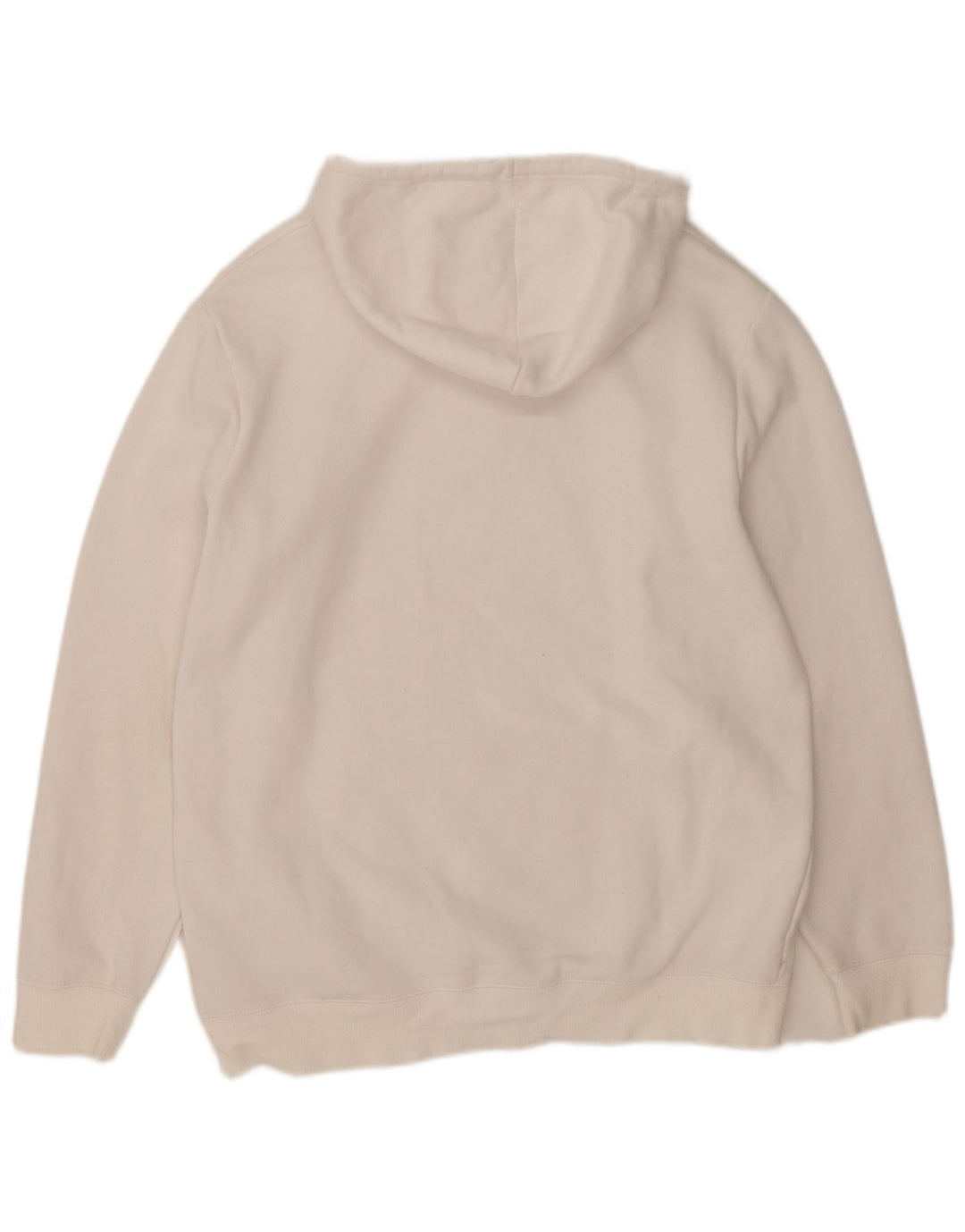 Fila moletom com capuz masculino grande algodão branco