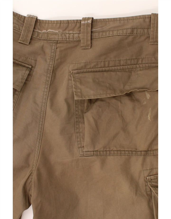 NAPAPIJRI Womens Cargo Shorts W36 XL Beige Cotton Vintage Napapijri and Second-Hand Napapijri from Messina Hembry 