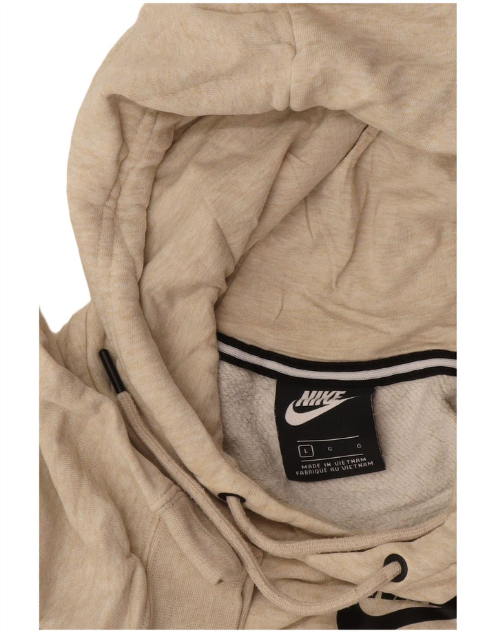 Nike Mens Hoodie Jumper Grande Bege